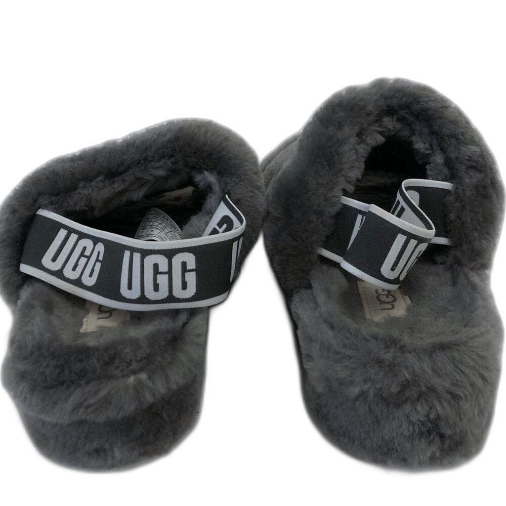 UGG Women’s Puffy Snugg Slides - Size 8 - Picture 4 of 7